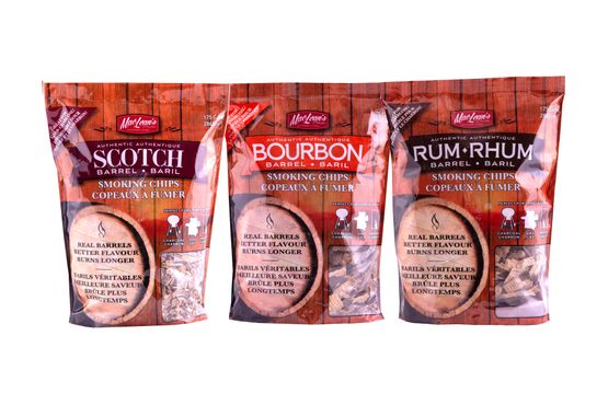 Rum & Bourbon Smoking chips small packs 